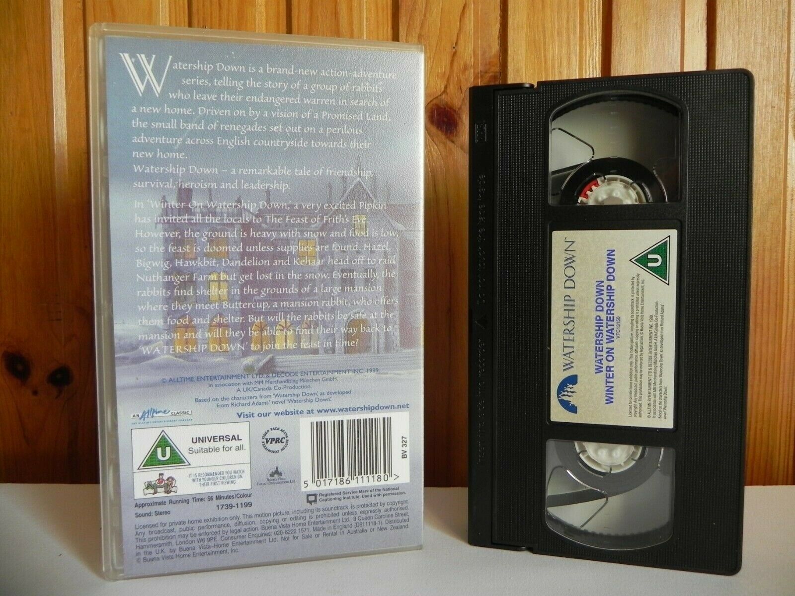 Watership Down: Winter On Watership Down - Animated - Adventure - Kids - Pal VHS-