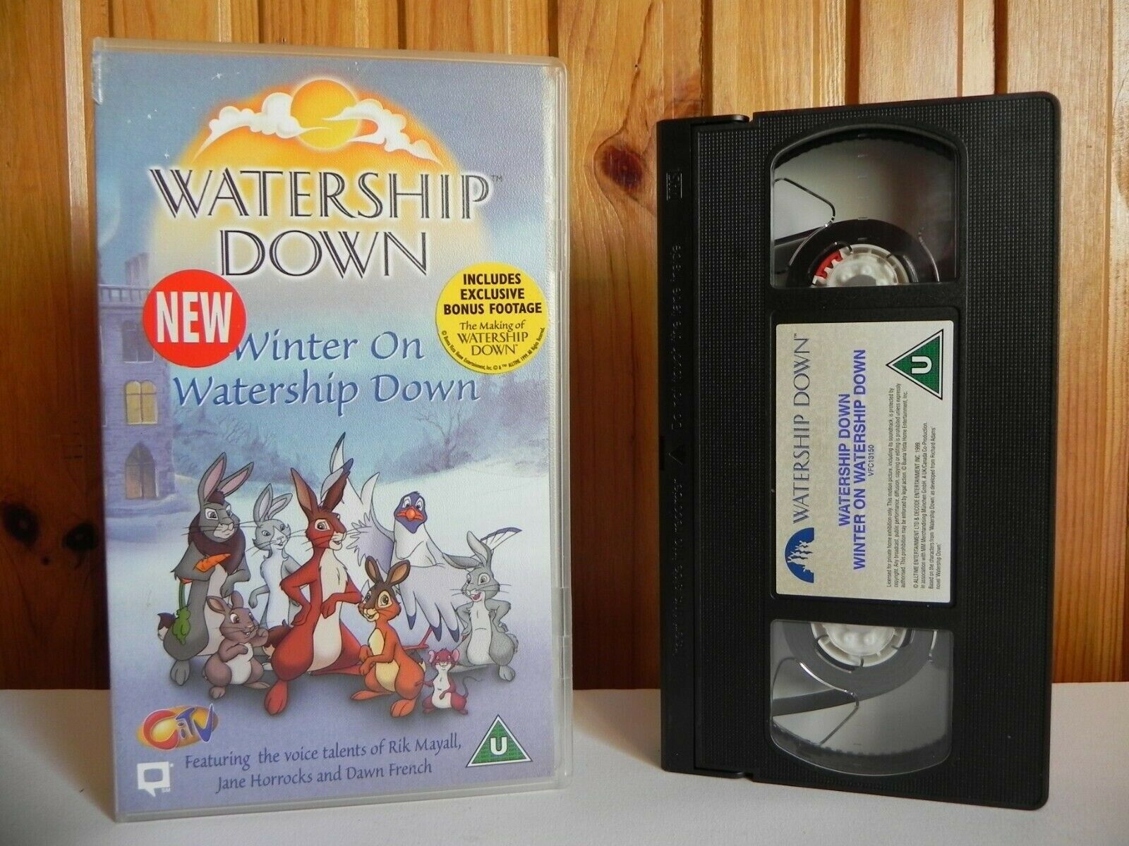 Watership Down: Winter On Watership Down - Animated - Adventure - Kids - Pal VHS-