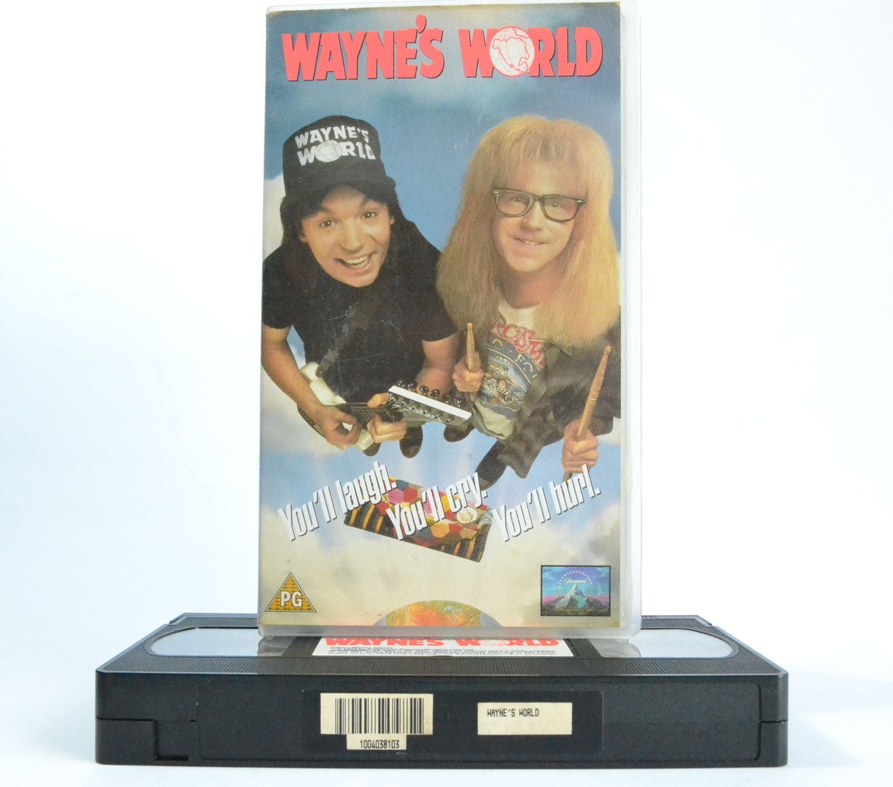 Wayne’s World: (1992) Pure Mentalism - Myers & Carvey - T.V. Show - Comedy - VHS-