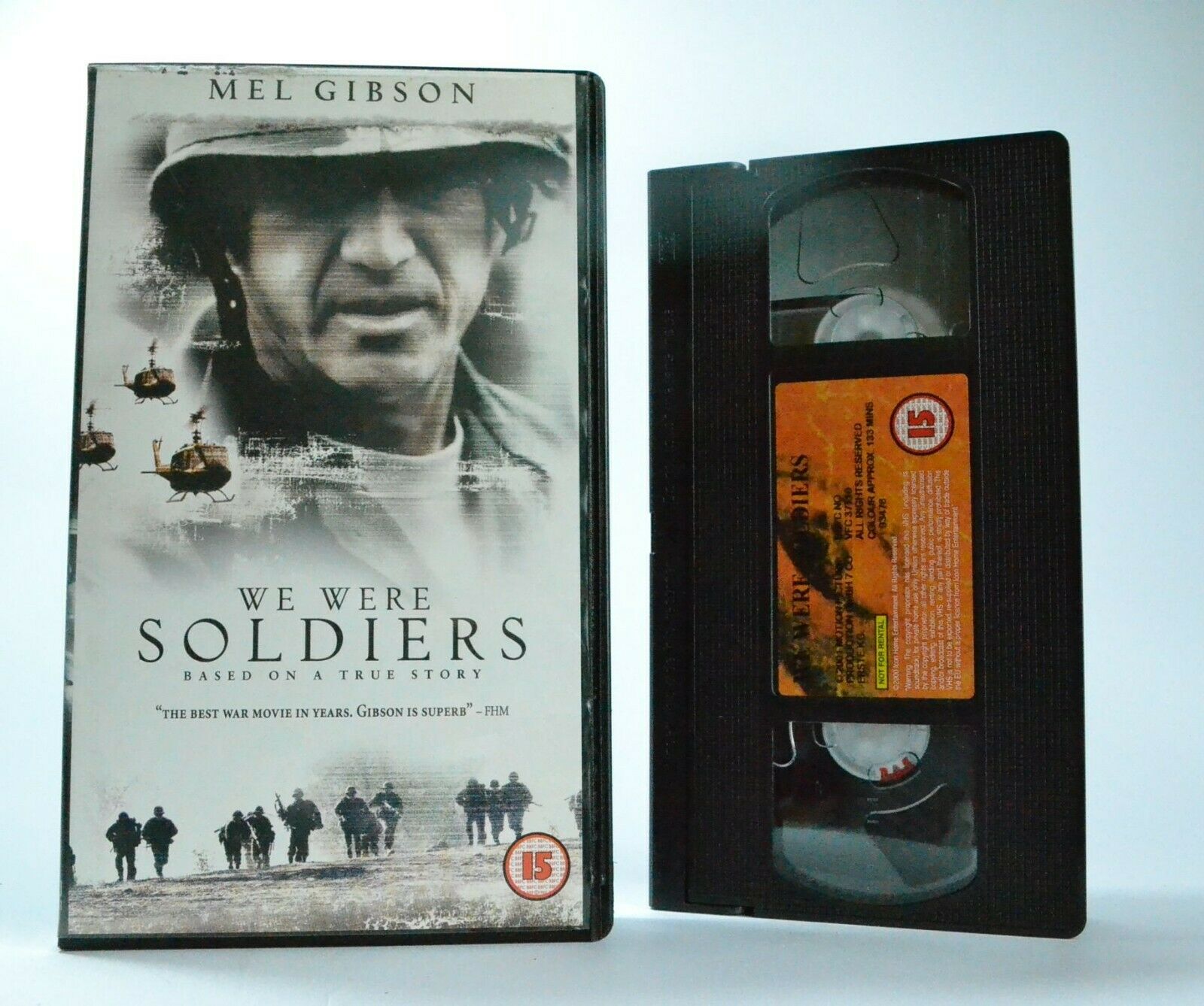 We Were Soldiers: War Drama (2002) - Battle Of Ia Drang - Mel Gibson - Pal VHS-