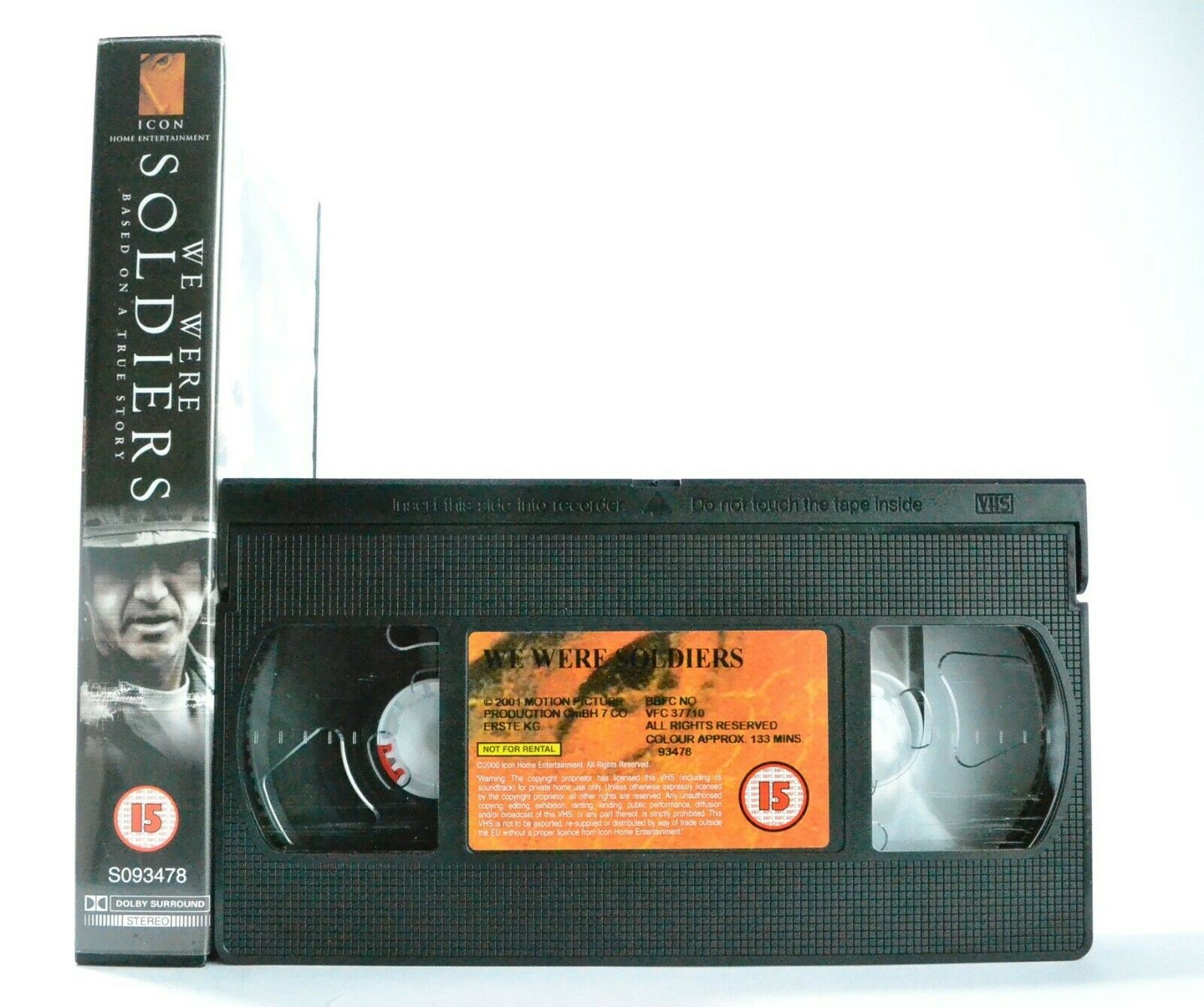 We Were Soldiers: War Drama (2002) - Battle Of Ia Drang - Mel Gibson - Pal VHS-