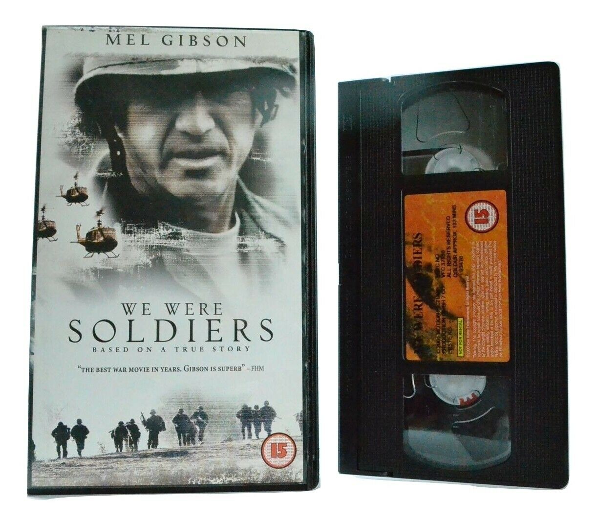 We Were Soldiers: War Drama (2002) - Battle Of Ia Drang - Mel Gibson - Pal VHS-