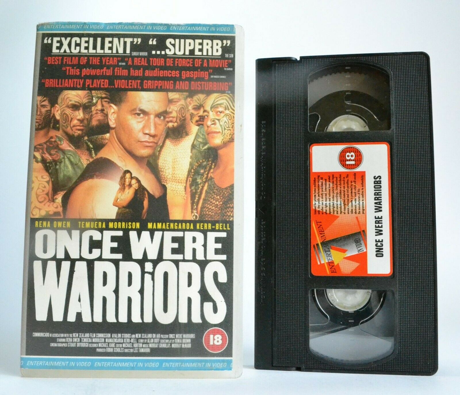 We Were Warriors: Gritty Māori Drama - New Zealand (Alan Duff) - Tamahori - VHS-