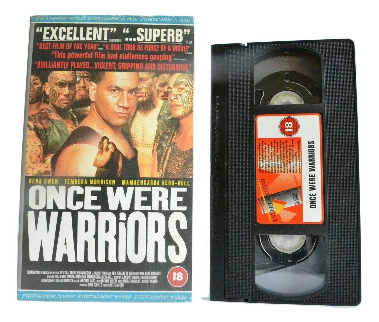 We Were Warriors: Gritty Māori Drama - New Zealand (Alan Duff) - Tamahori - VHS-