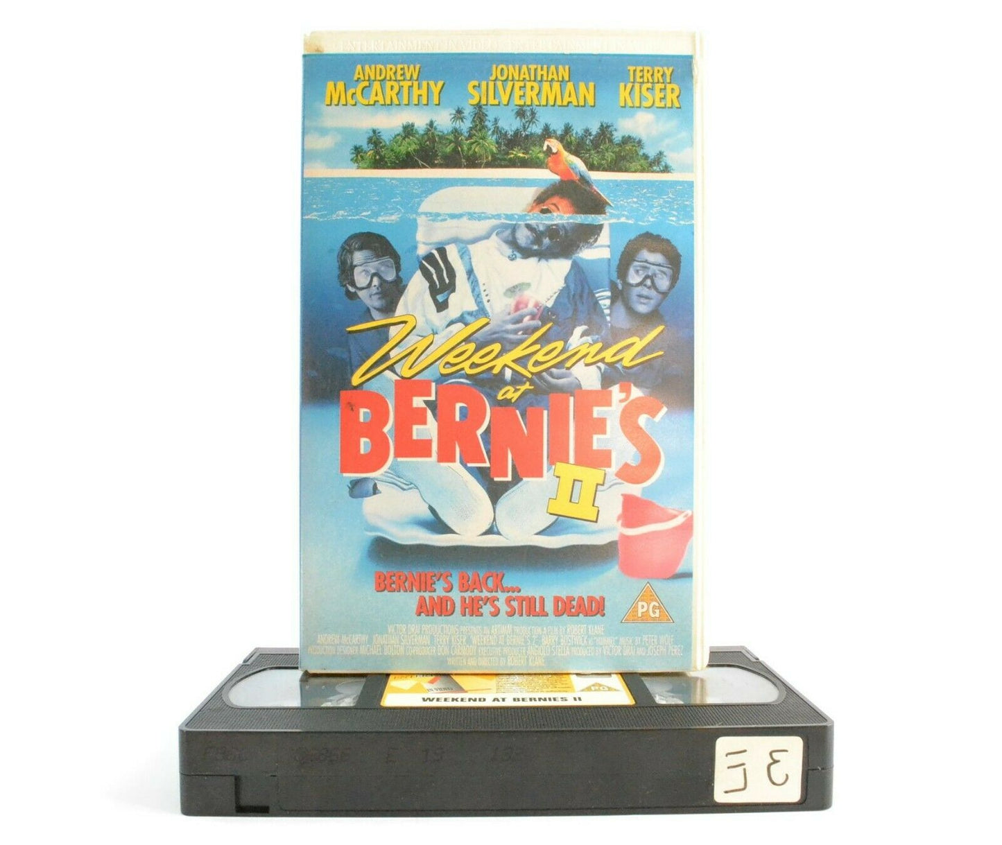 Weekend At Bernie's 2 - Large Box - Comedy Classic - Bernie's Still Dead - VHS-