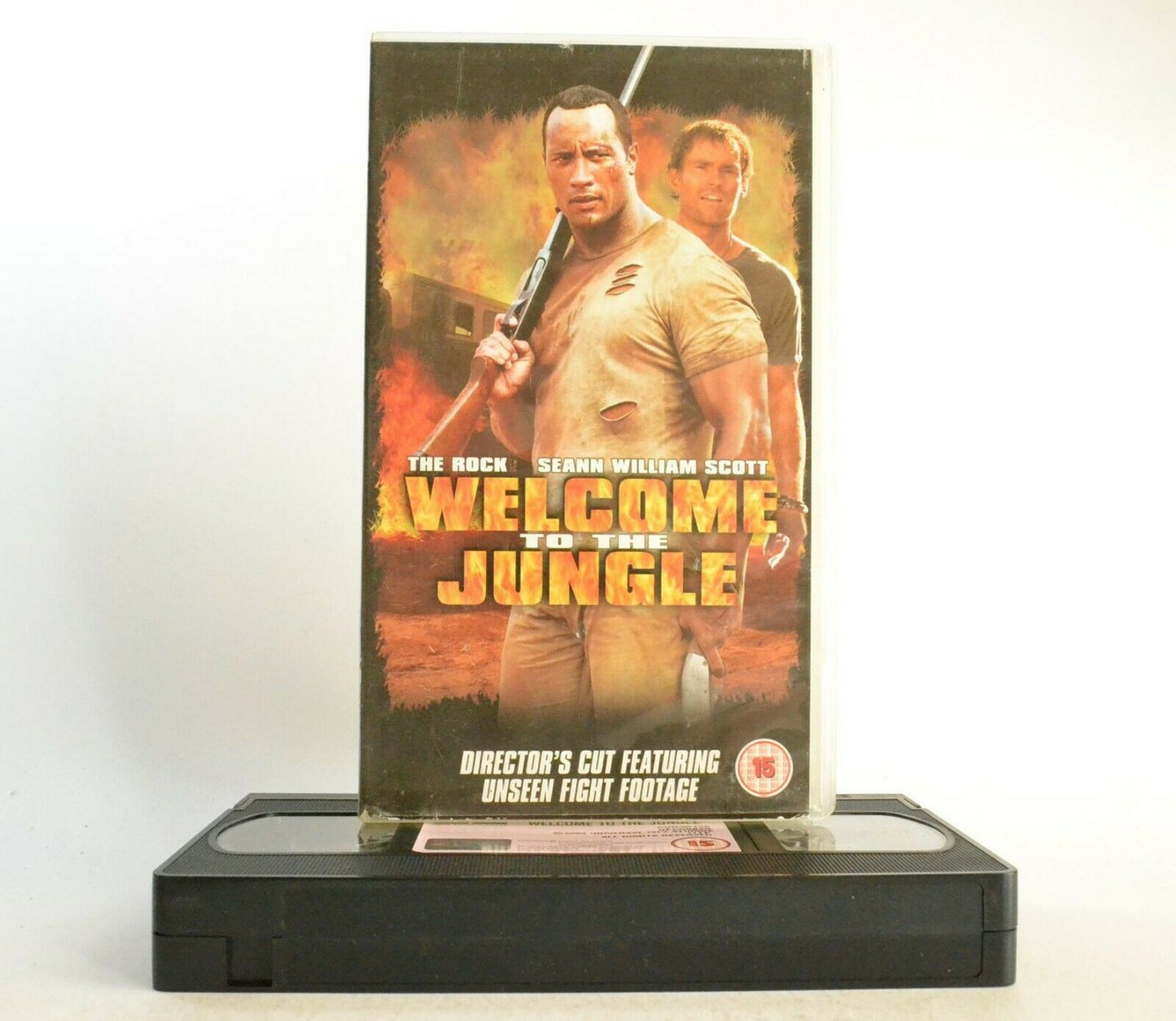 Welcome To The Jungle: Action/Adventure (2003) - Director's Cut - The Rock - VHS-