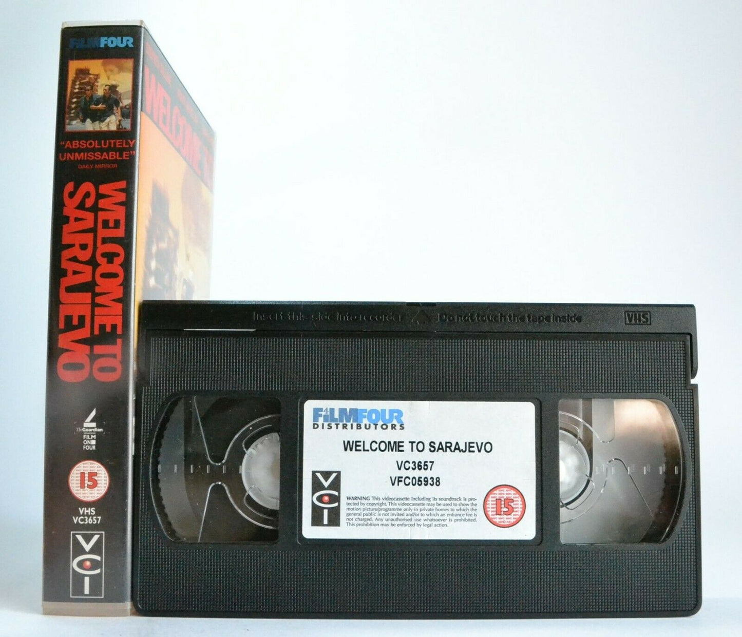 Welcome to Sarajevo: British War Film (1997) Natasha's Story - W.Harrelson - VHS-