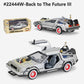 Welly 1:24 Diecast Alloy Model Car DMC-12 delorean back to the future Time Machine Metal Toy Car For Kid Toy Gift Collection-3-