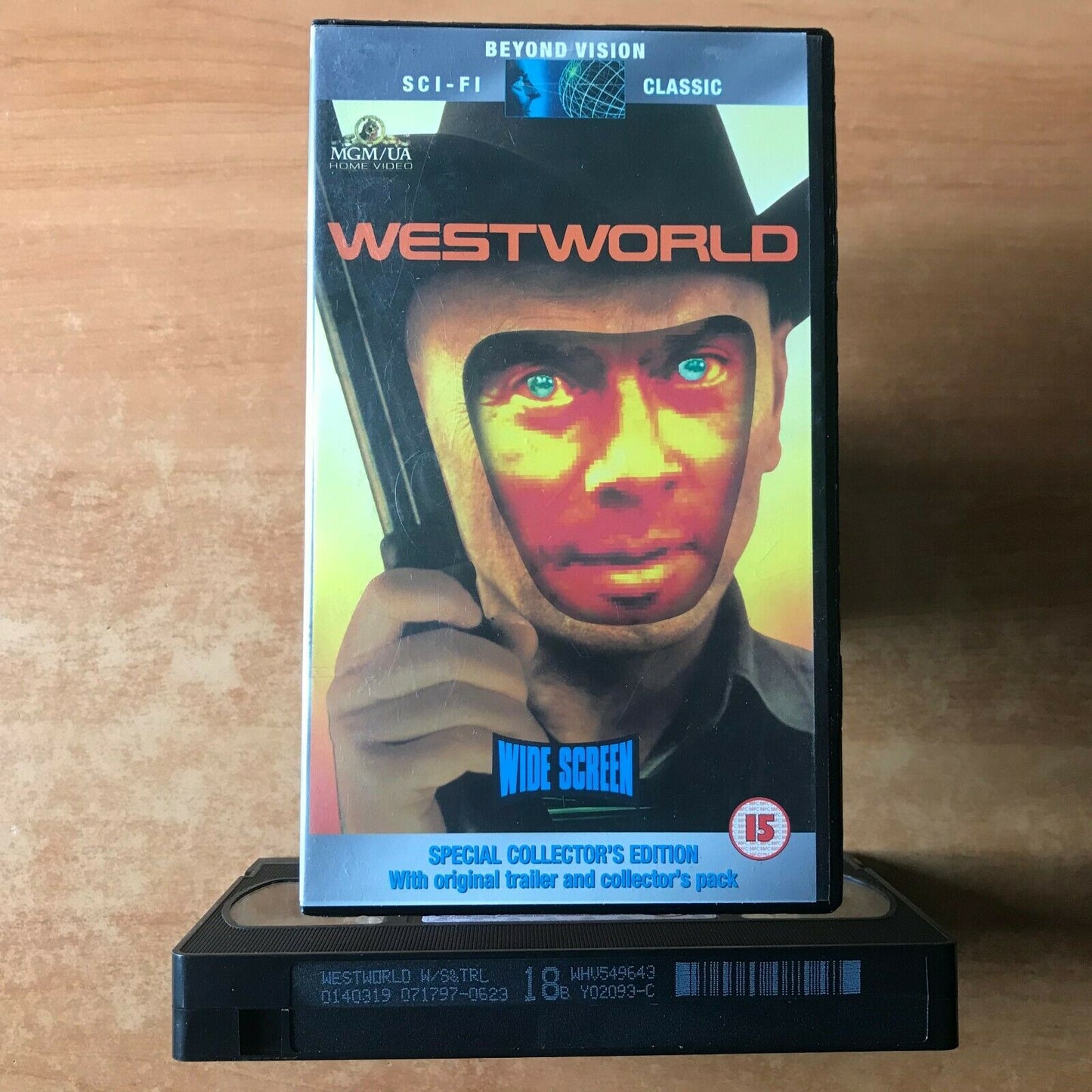 Westworld; [Widescreen] Collector's Edition; Sci-Fi Action - Yul Brynner - VHS-