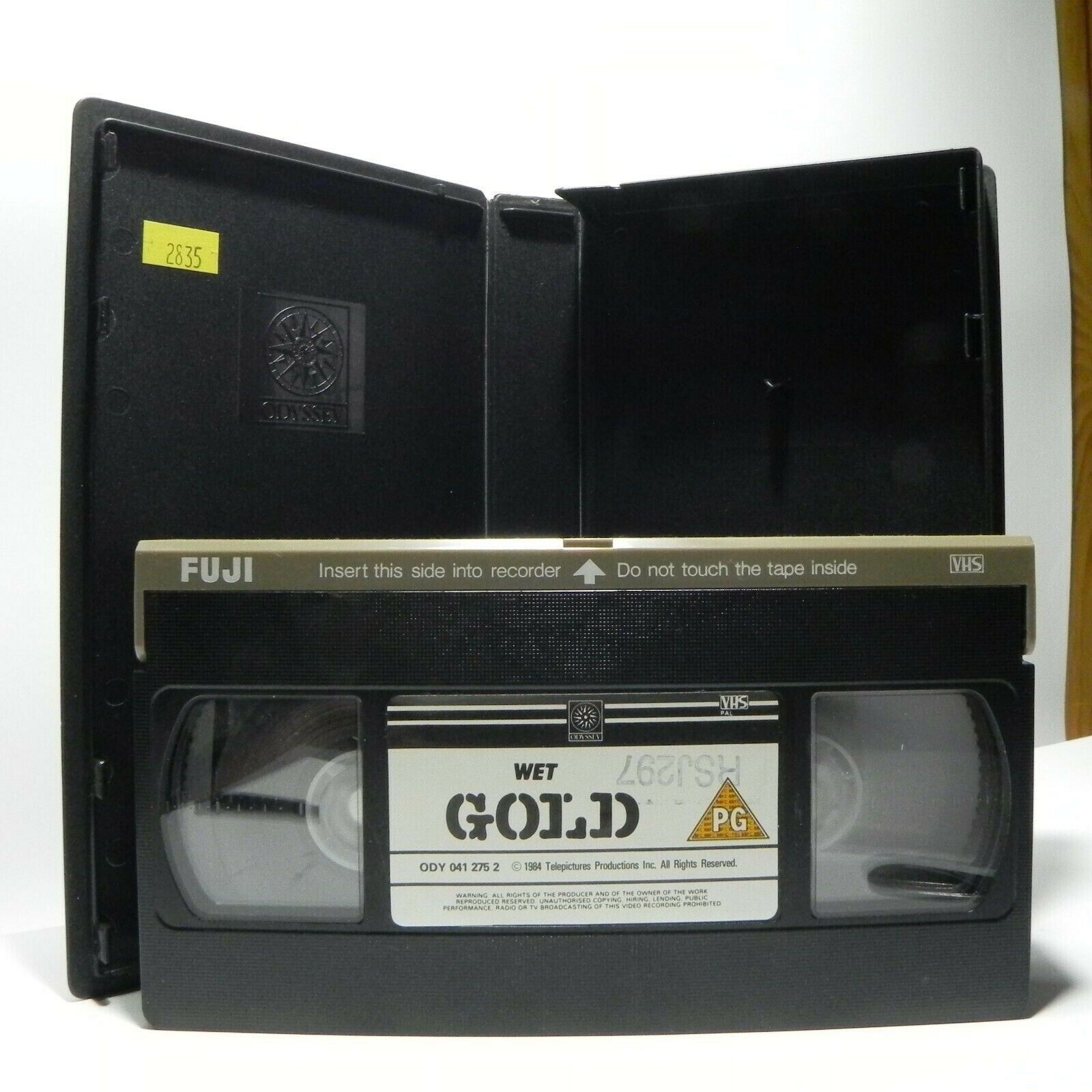 Wet Gold: (1985) By D.Lowry - B.Shields/B.Meredith/T.Byrd/B.Kerwin - Pal VHS-