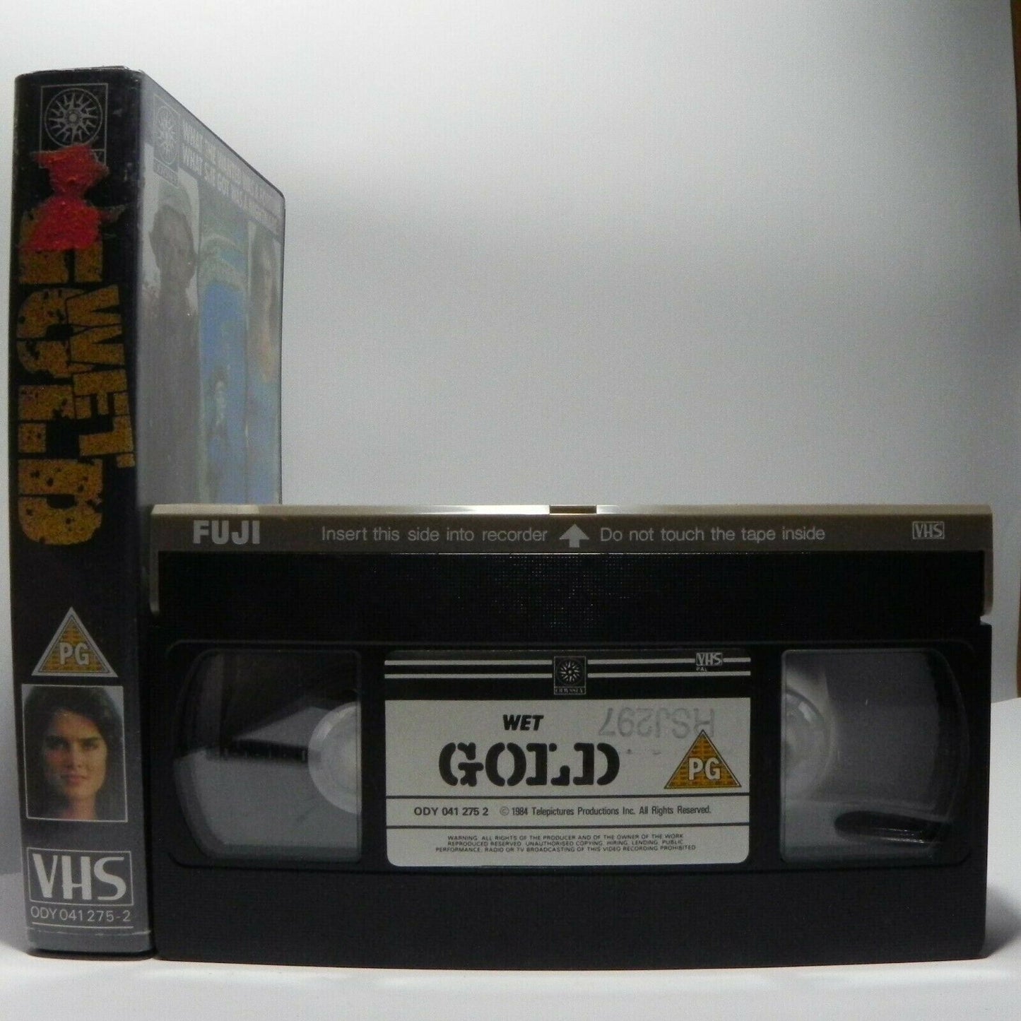 Wet Gold: (1985) By D.Lowry - B.Shields/B.Meredith/T.Byrd/B.Kerwin - Pal VHS-