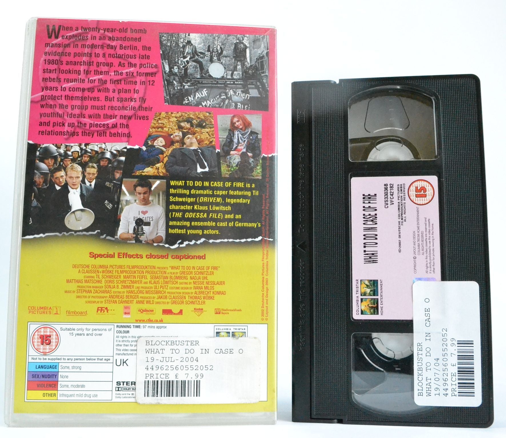 What To Do In Case Of Fire: Was Tun, Wenn's Brennt? [Eng Subs] Cult Anarchy - VHS-