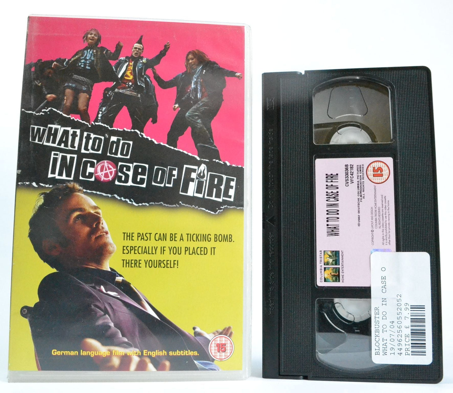 What To Do In Case Of Fire: Was Tun, Wenn's Brennt? [Eng Subs] Cult Anarchy - VHS-