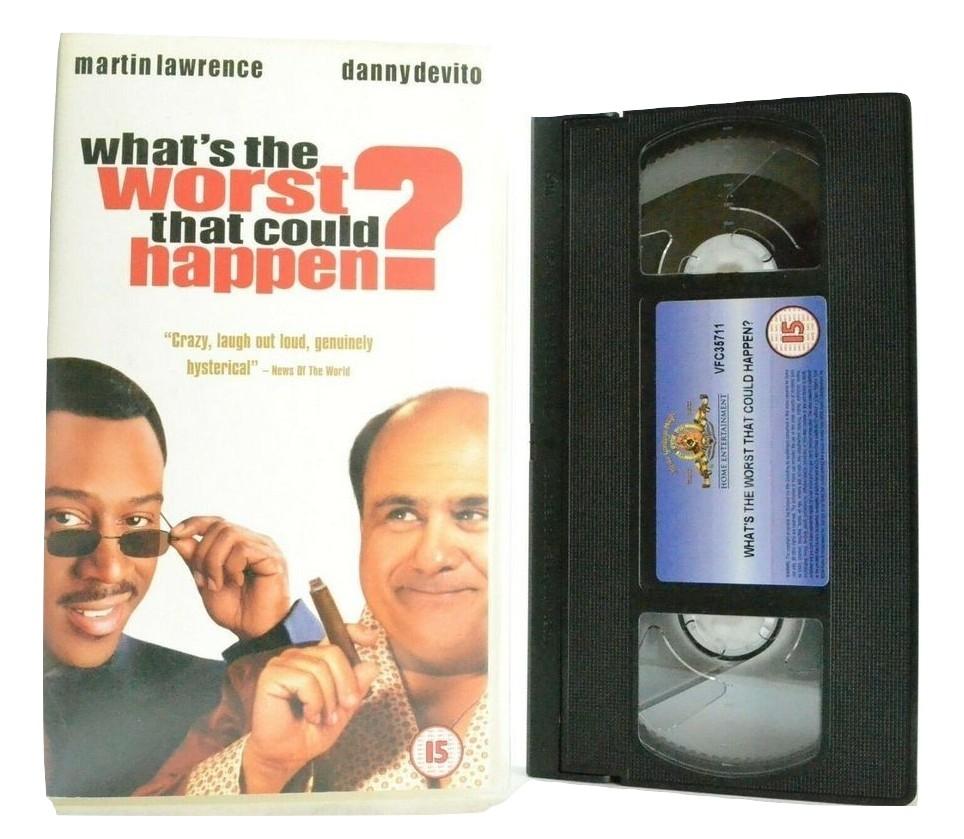 What's The Worst That Could Happen?: Comedy (2001) - M.Lawrence/D.DeVito - VHS-