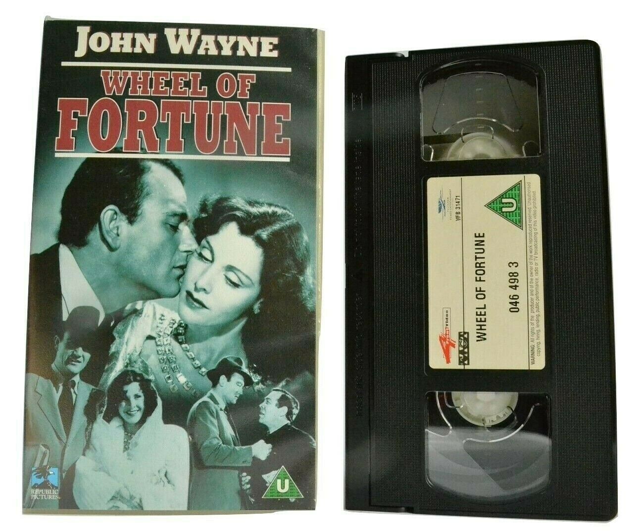 Wheel Of Fortune [aka A Man Betrayed]; (1942): Drama - John Wayne - Pal VHS-