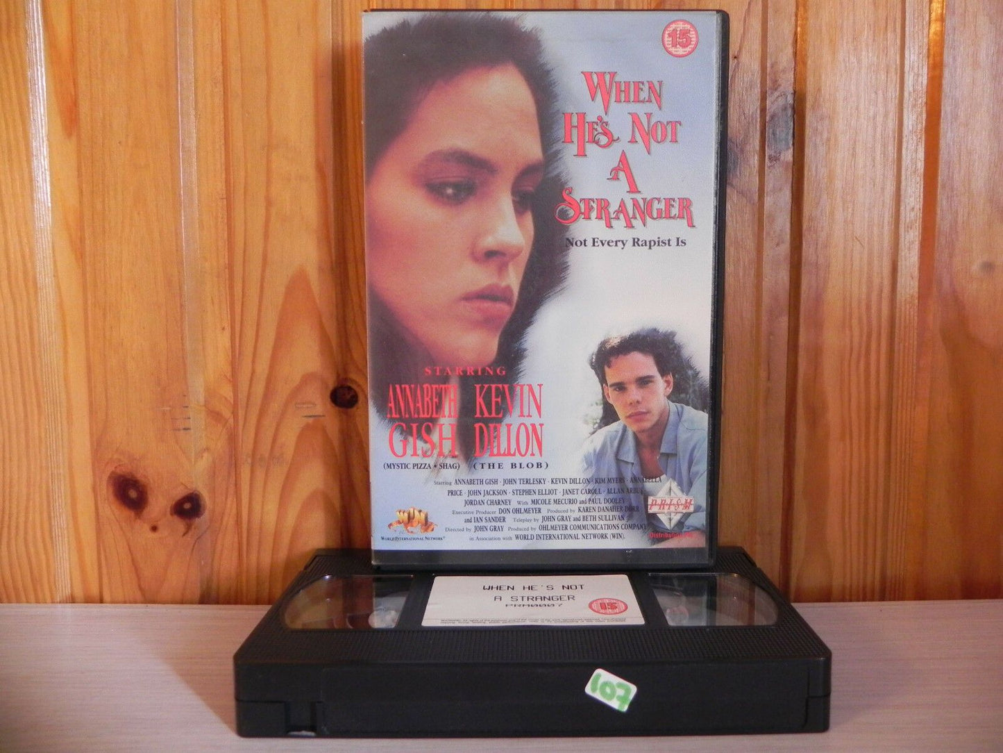 When He's Not A Stranger - Real Life Drama - Big Box - Prism 1990 - 0007 - VHS-