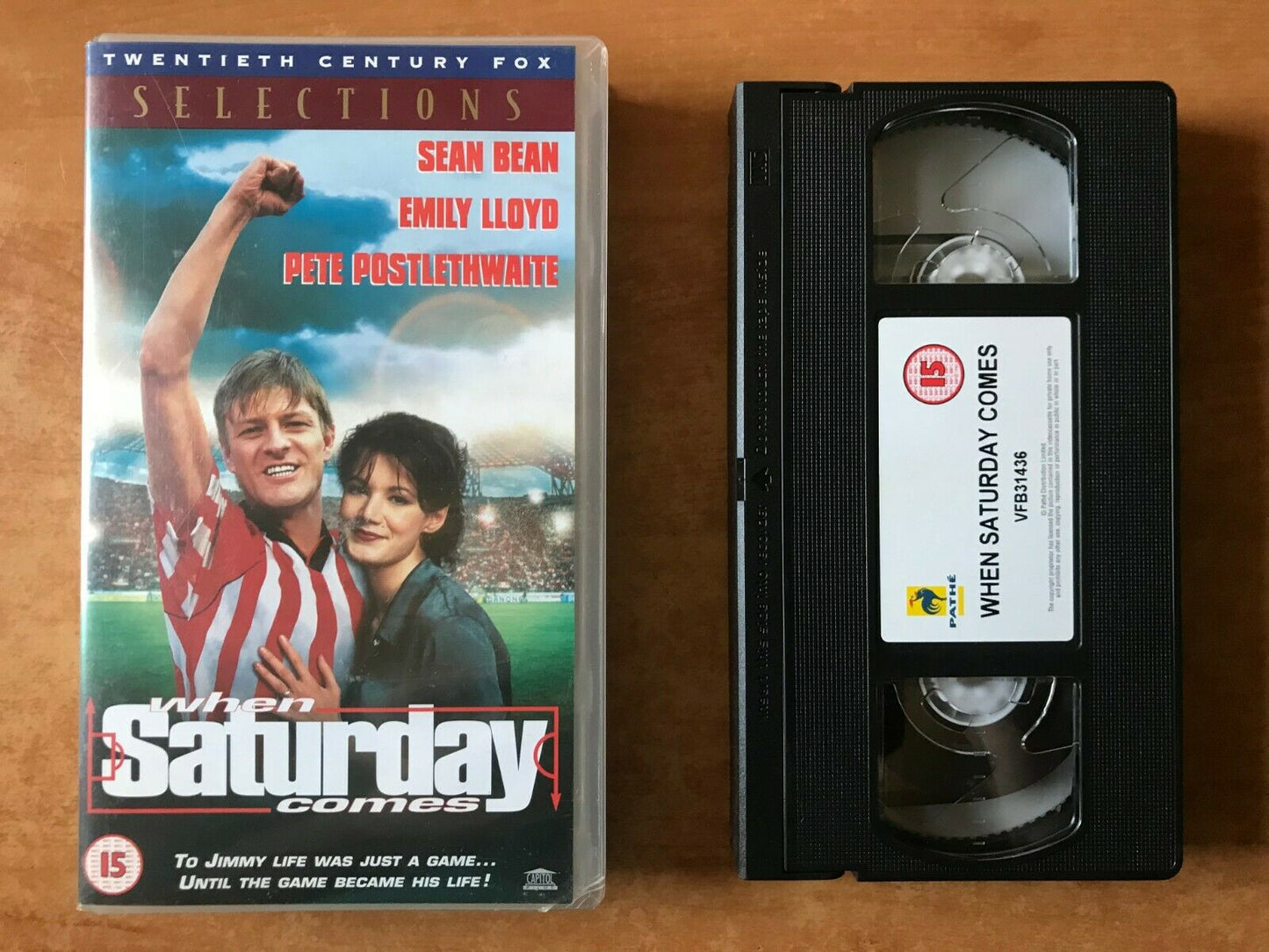 When Saturday Comes (1996): Sports Drama - Sean Bean / Emily Lloyd - Pal VHS-