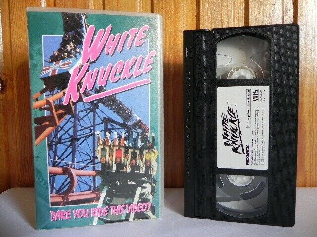 White Knuckle - Rollercoaster Rides - Stunning Footage - Raw Fear - Pal VHS-