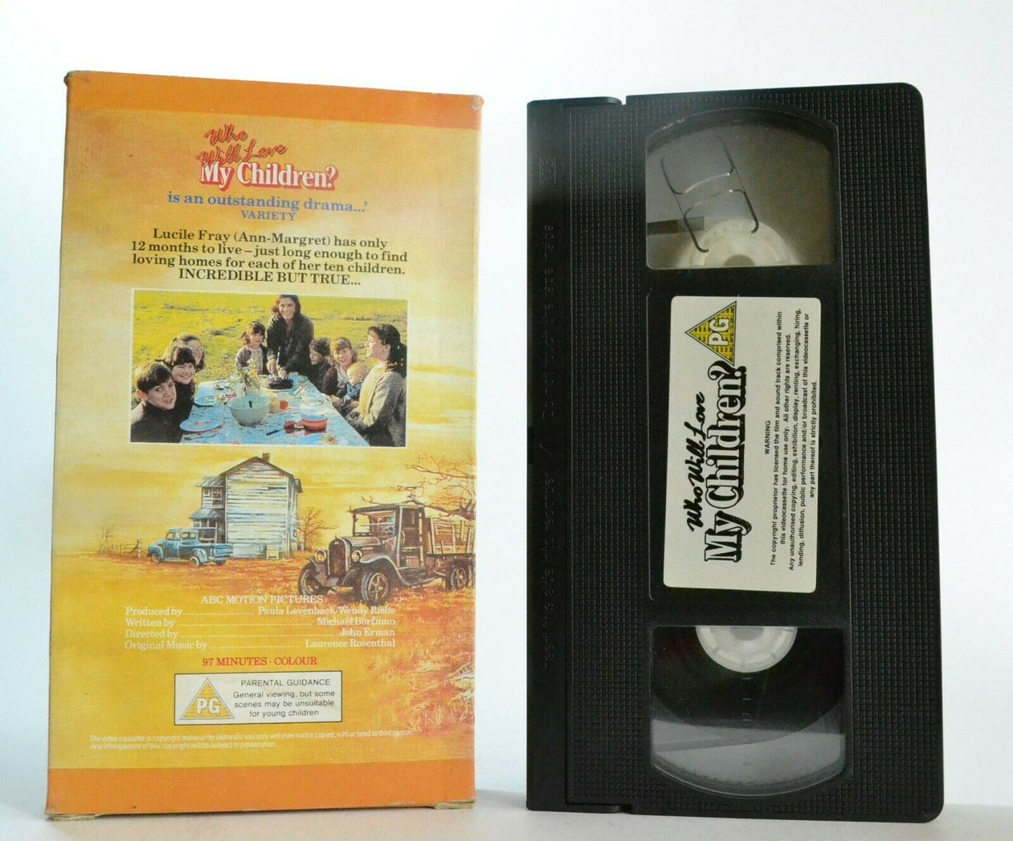 Who Will Love My Children (Academy) - Carton Box - Drama - Ann-Margaret - VHS-