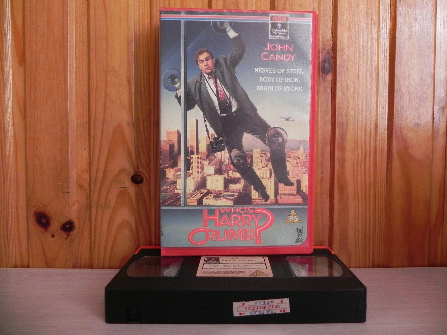 Who's Harry Crumb - John Candy - Comedy - Big Box RCA Original - 1989 - Pal VHS-