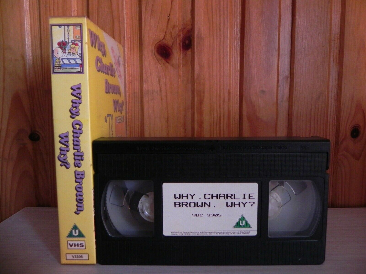 Why Charlie Brown Why: Peanuts Specials - (1991) Children's Vintage Video - VHS-