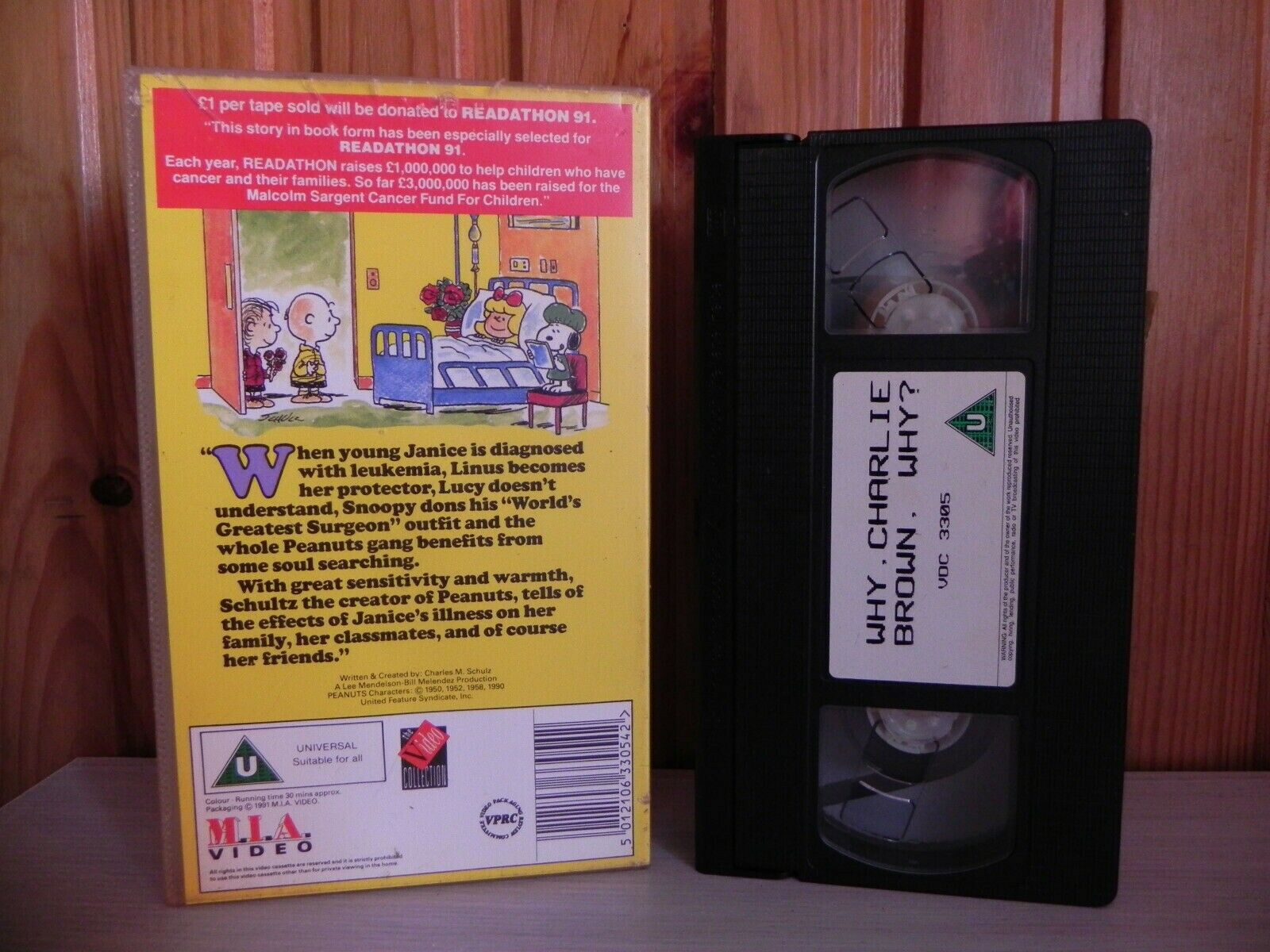 Why Charlie Brown Why: Peanuts Specials - (1991) Children's Vintage Video - VHS-