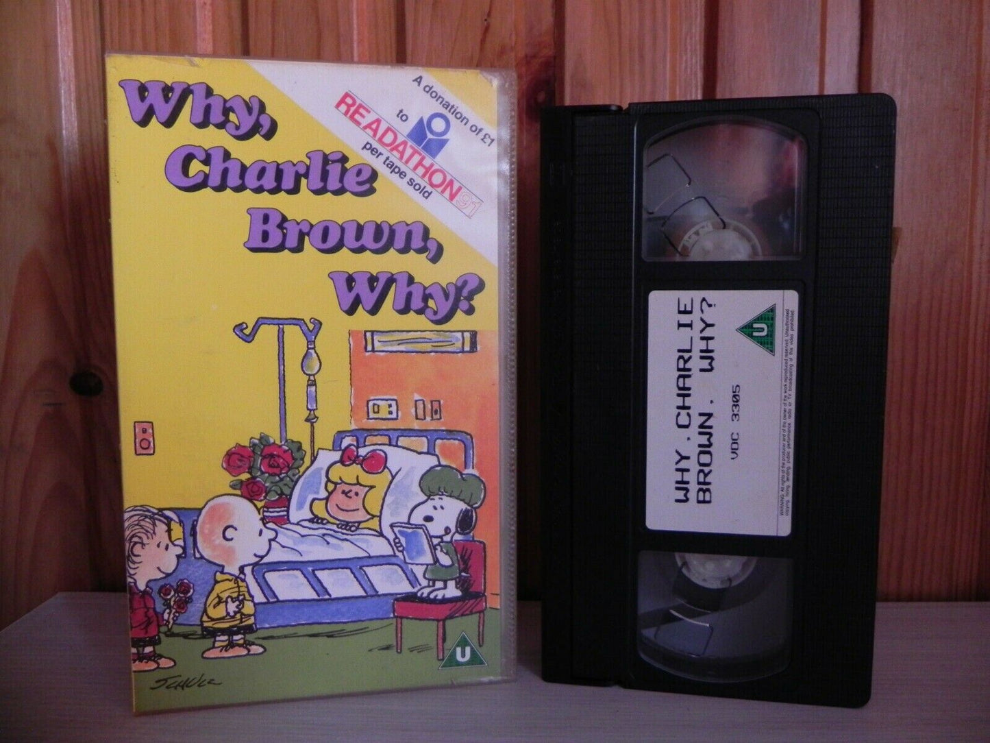 Why Charlie Brown Why: Peanuts Specials - (1991) Children's Vintage Video - VHS-