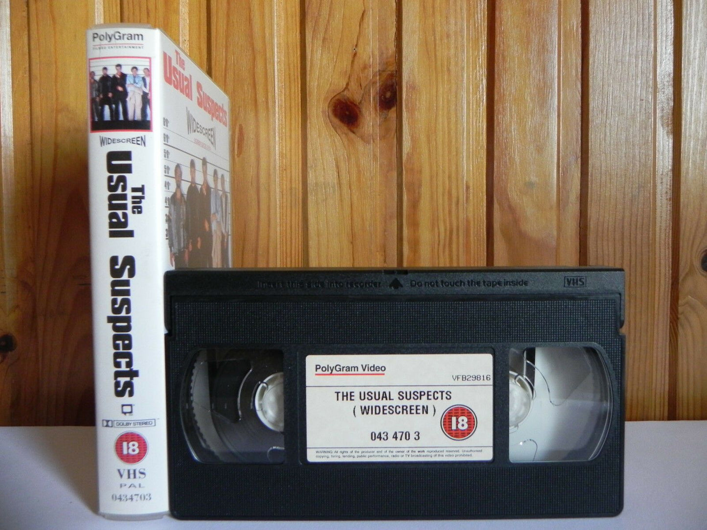 Widescreen: Usual Suspects - Thriller - Benicio Del Toro - Kevin Spacey - VHS-