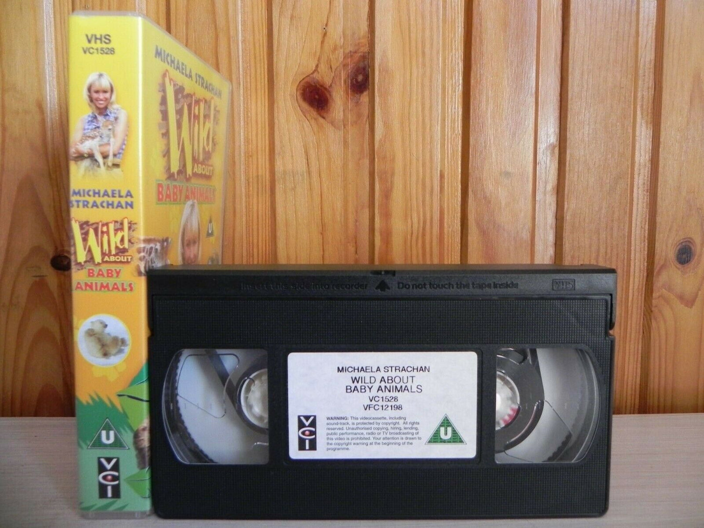 Wild About: Baby Animals; [Michaela Strachan] Wildlife - Educational - Children's - Pal VHS-