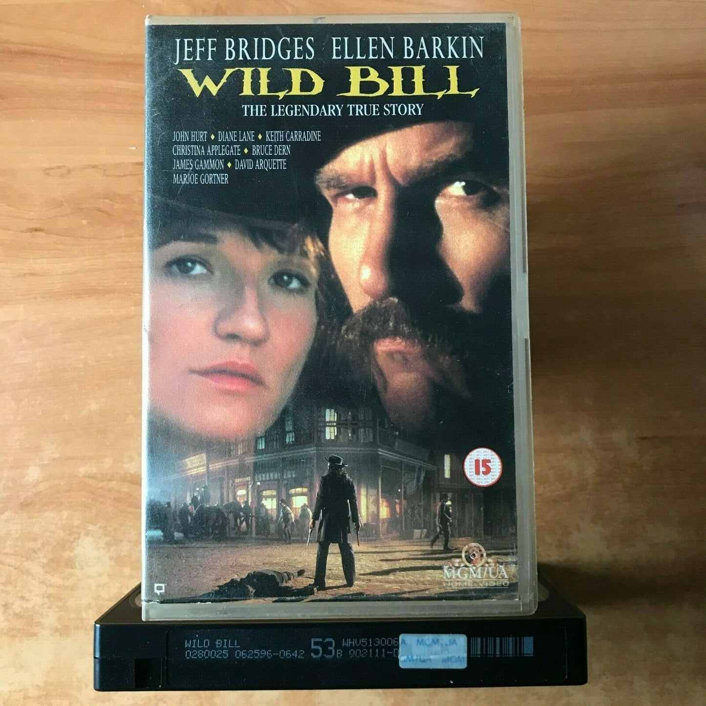 Wild Bill: Biographical Western [Large Box] Jeff Bridges / Ellen Barkin - VHS-