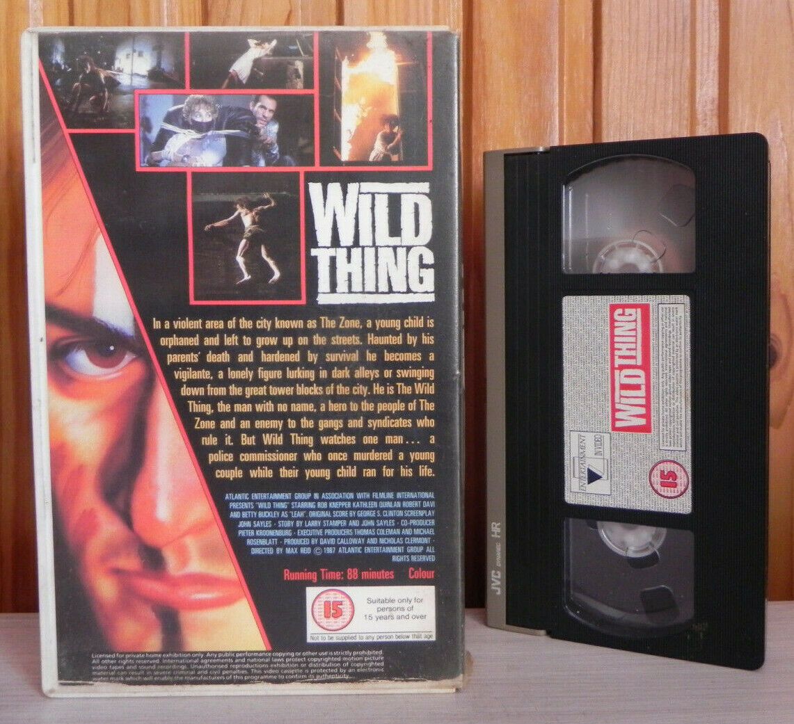 Wild Thing - Entertainment In Video - Action - Rob Knepper - Betty Buckley - VHS-