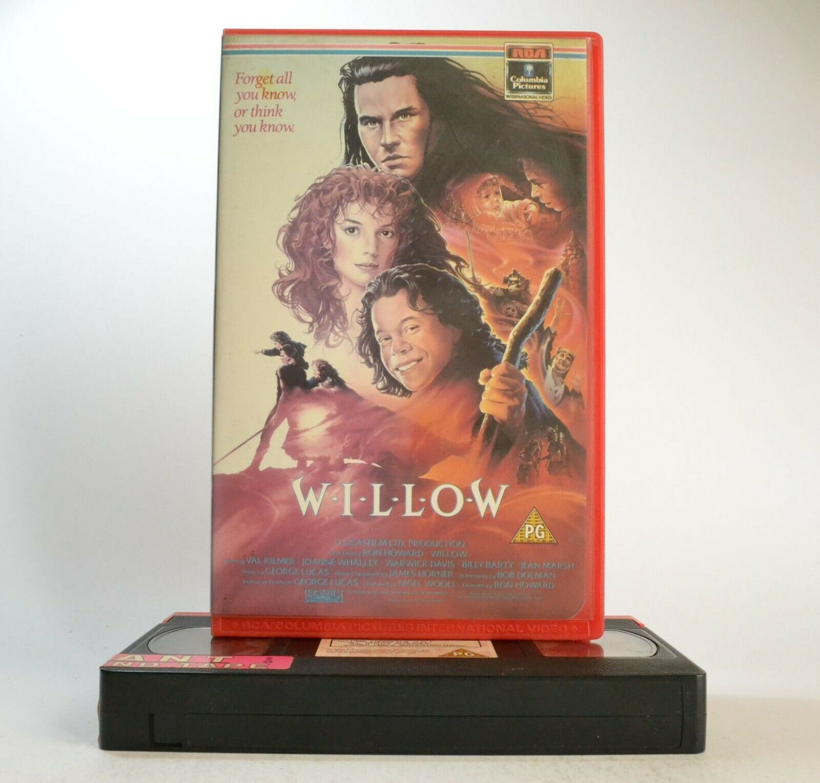 Willow: Story By G.Lucas - High Fantasy (1988) - Large Box - Ex-Rental - VHS-