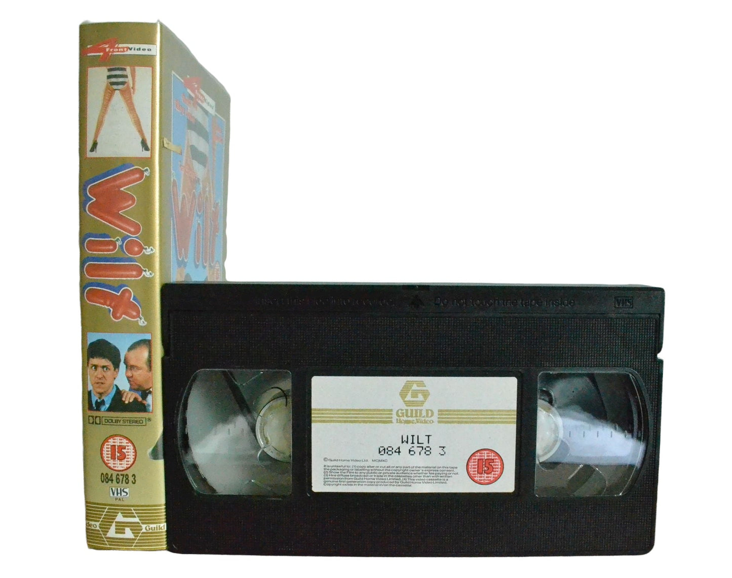 Wilt - Grift Rhys Jones - Guild Home Video - Vintage - Pal VHS-