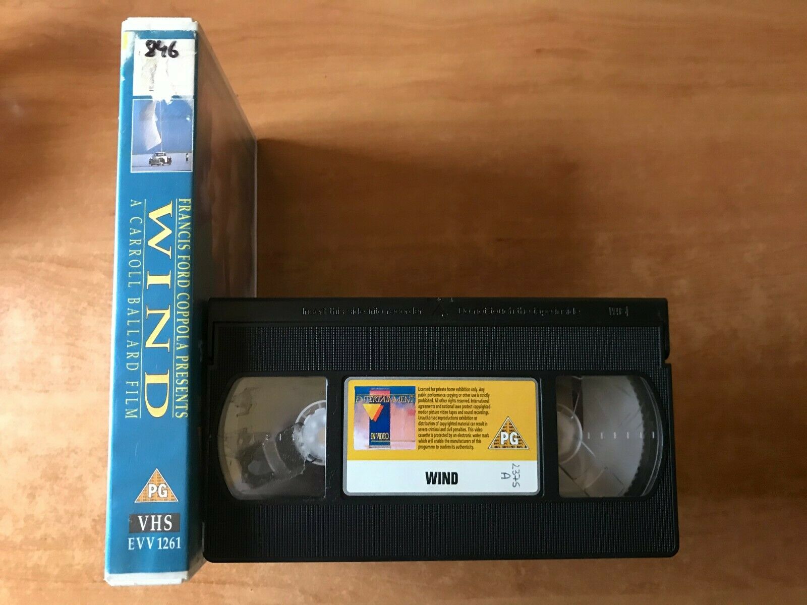 Wind (1992); [Caroll Ballard] Romantic Adventure [Francis Ford Coppola] Pal VHS-