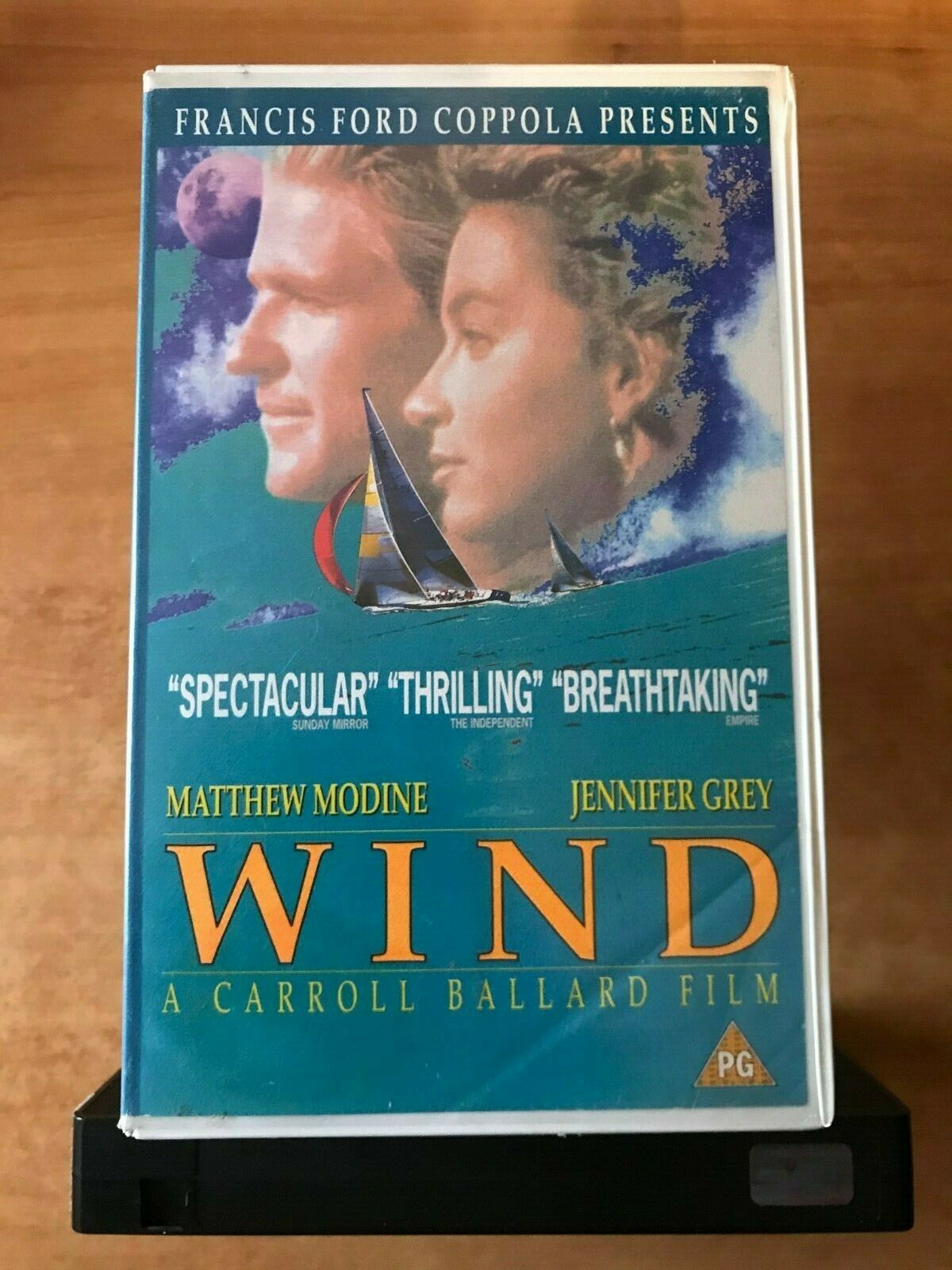 Wind (1992); [Caroll Ballard] Romantic Adventure [Francis Ford Coppola] Pal VHS-