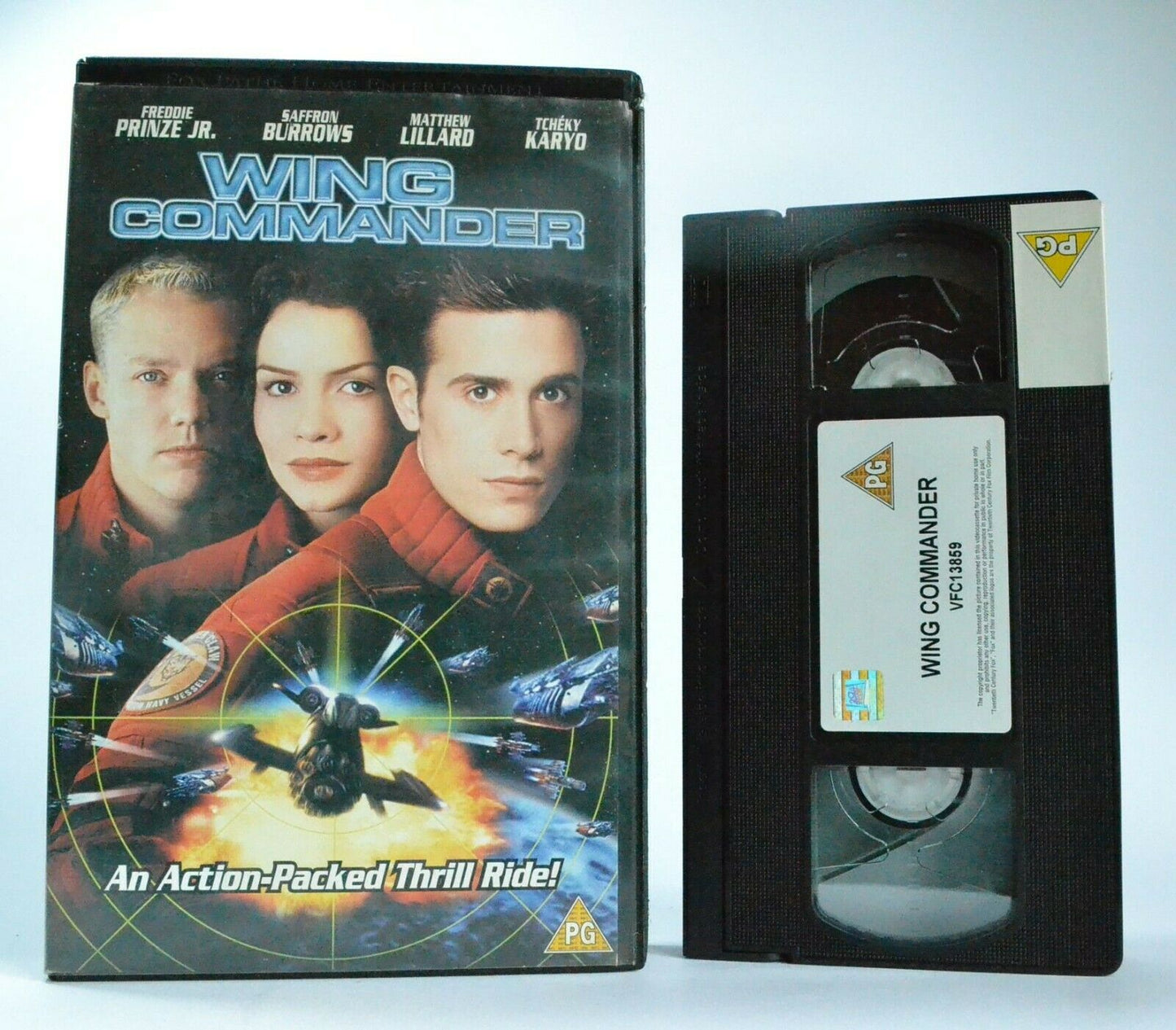 Wing Commander: F.Prinze,Jr./M.Lillard - Sci-Fi (1999) - Large Box - Pal VHS-