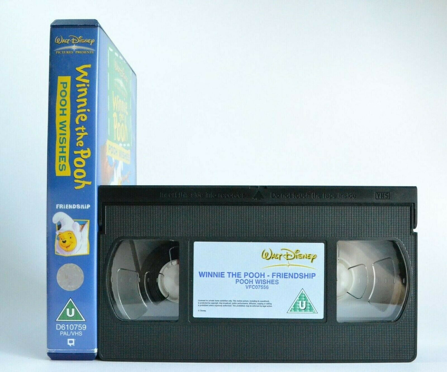 Winnie The Pooh: Pooh Wishes - Walt Disney - Animated - A.A.Milne - Kids - VHS-