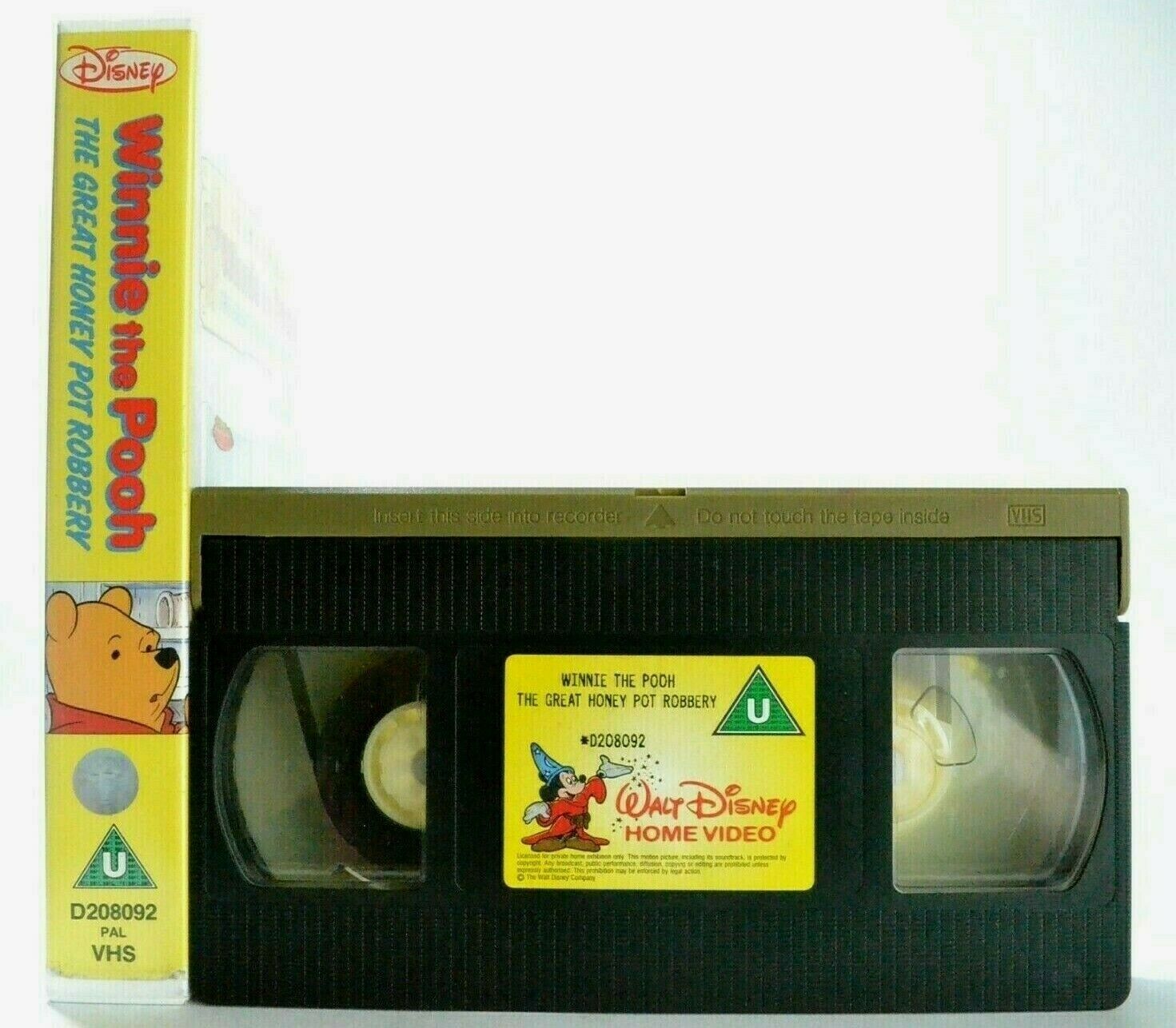 Winnie The Pooh: The Great Honey Pot Robbery - A.A.Milne Classic - Kids - VHS-