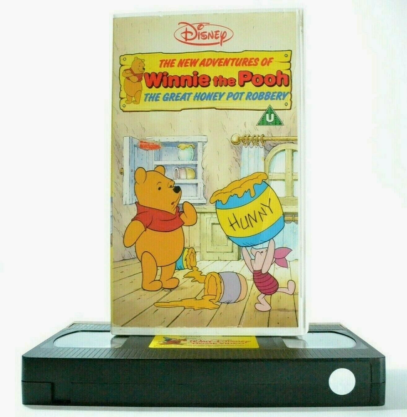 Winnie The Pooh: The Great Honey Pot Robbery - A.A.Milne Classic - Kids - VHS-