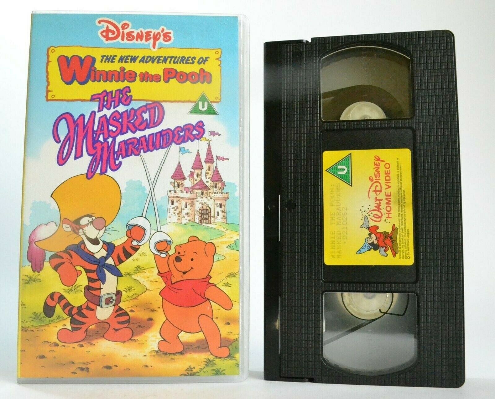 Winnie The Pooh: The Masked Marauders - Animated Adventures - Children's - VHS-