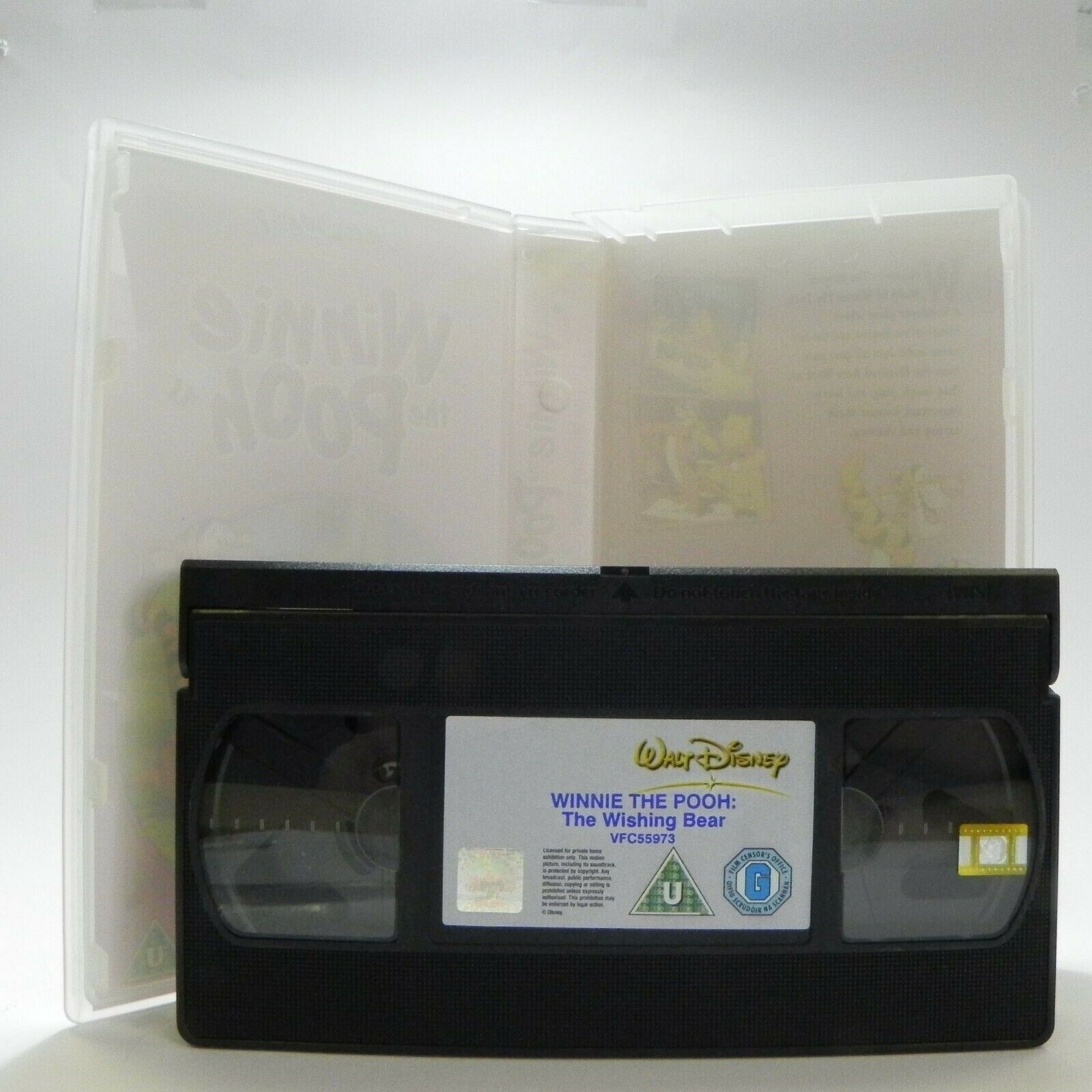 Winnie The Pooh: The Wishing Bear - Walt Disney - Animated - Children's - VHS-