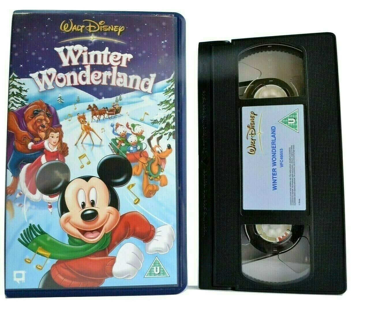 Winter Wonderland: Christmas Moments - Walt Disney - Animated - Children's - VHS-