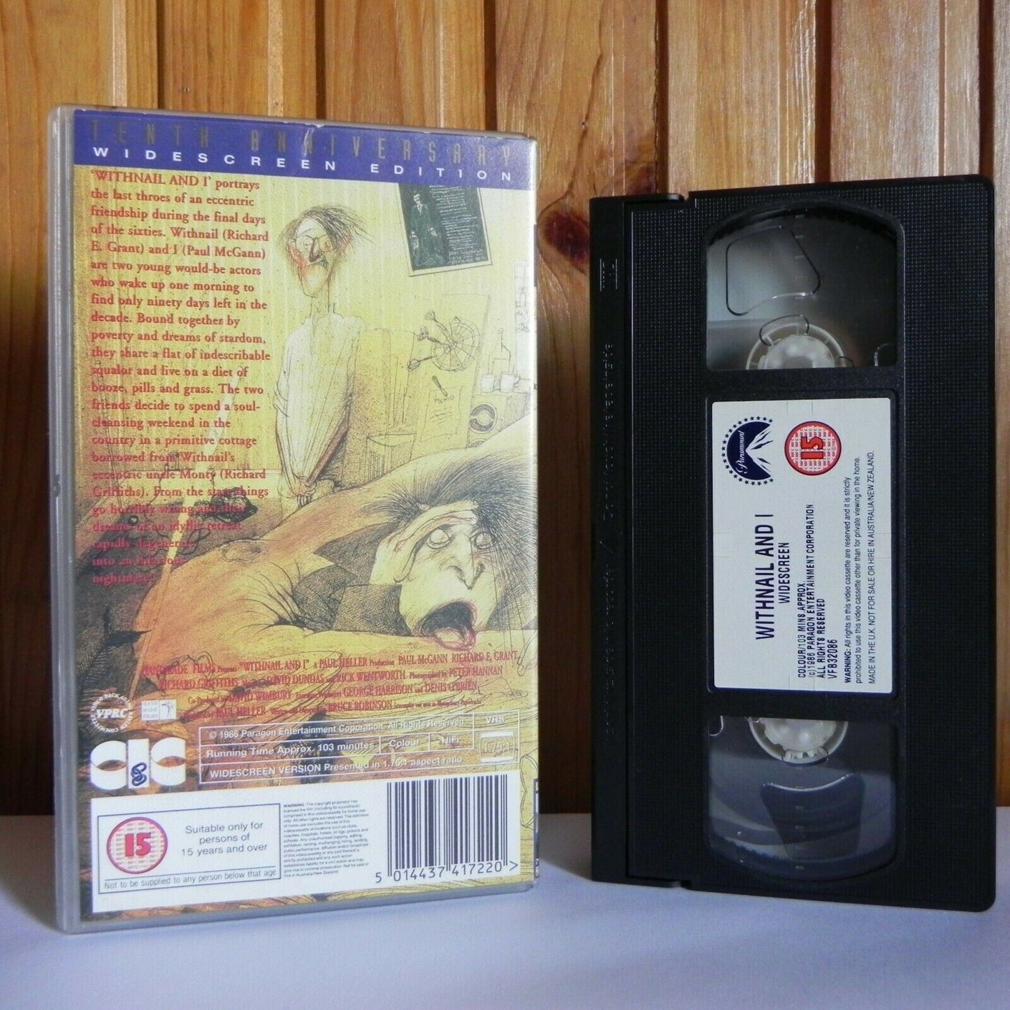 Withnail And I - Paramount - Wide Screen Edition - Original Trailer - Pal VHS-