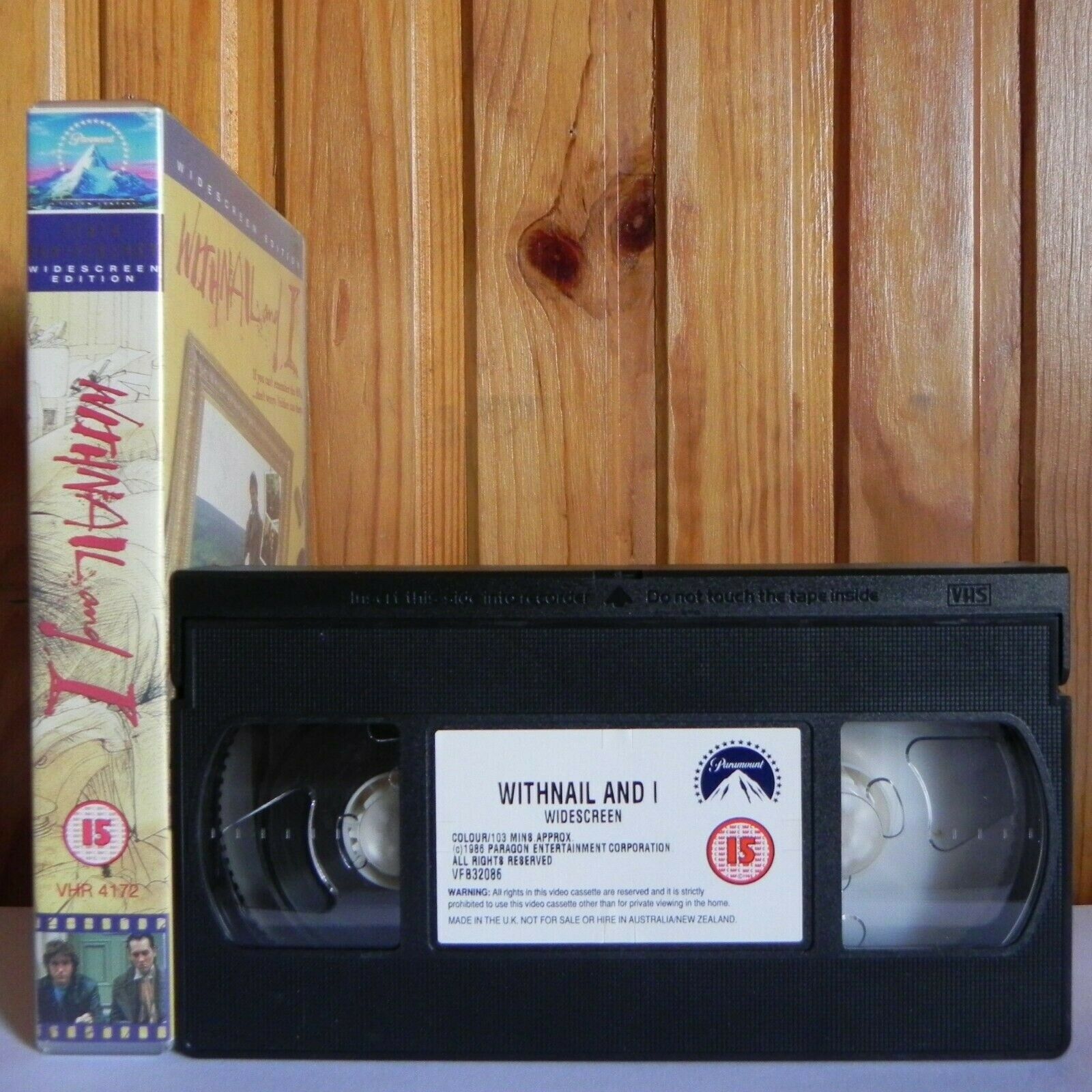 Withnail And I - Paramount - Wide Screen Edition - Original Trailer - Pal VHS-