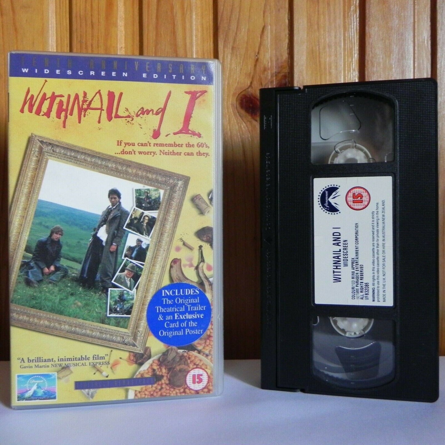 Withnail And I - Paramount - Wide Screen Edition - Original Trailer - Pal VHS-