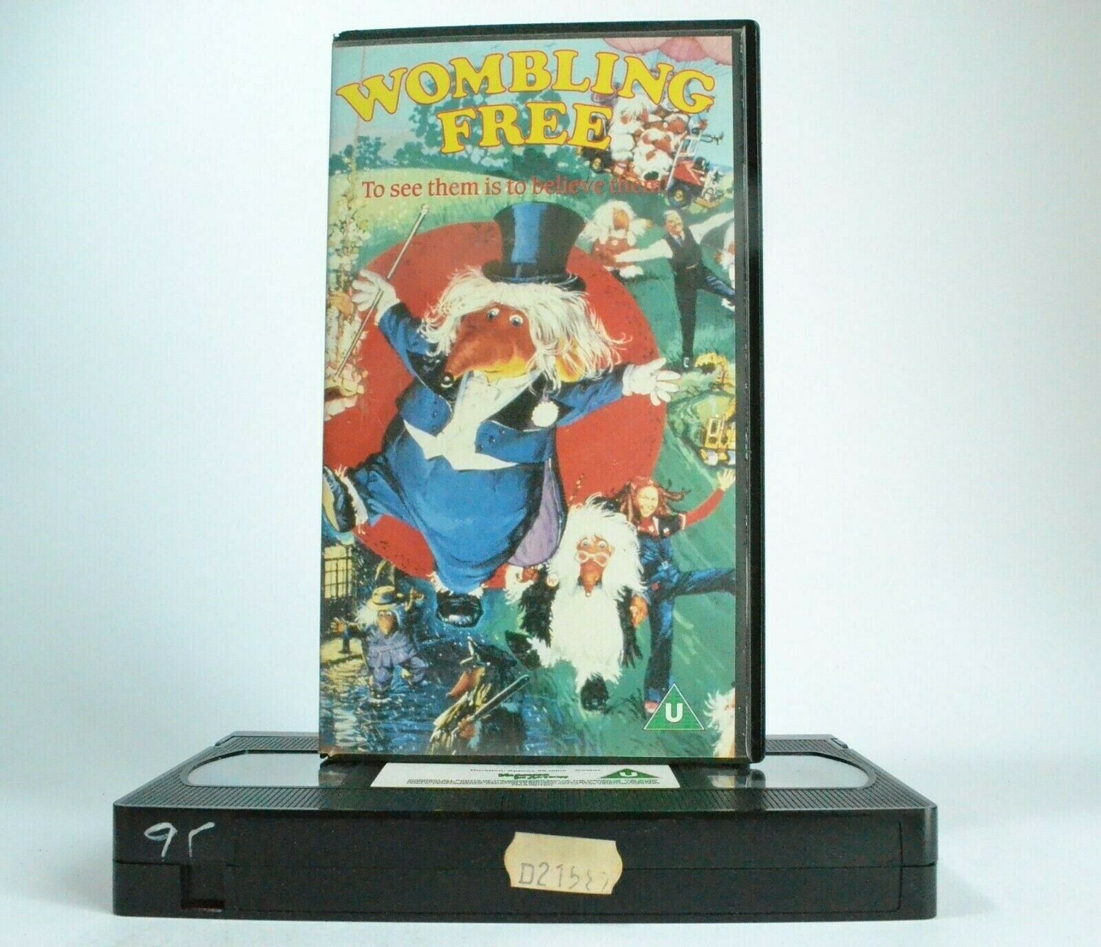 Wombling Free: By L.Jeffries (1977) - Children's BBC Series Adaption - Pal VHS-