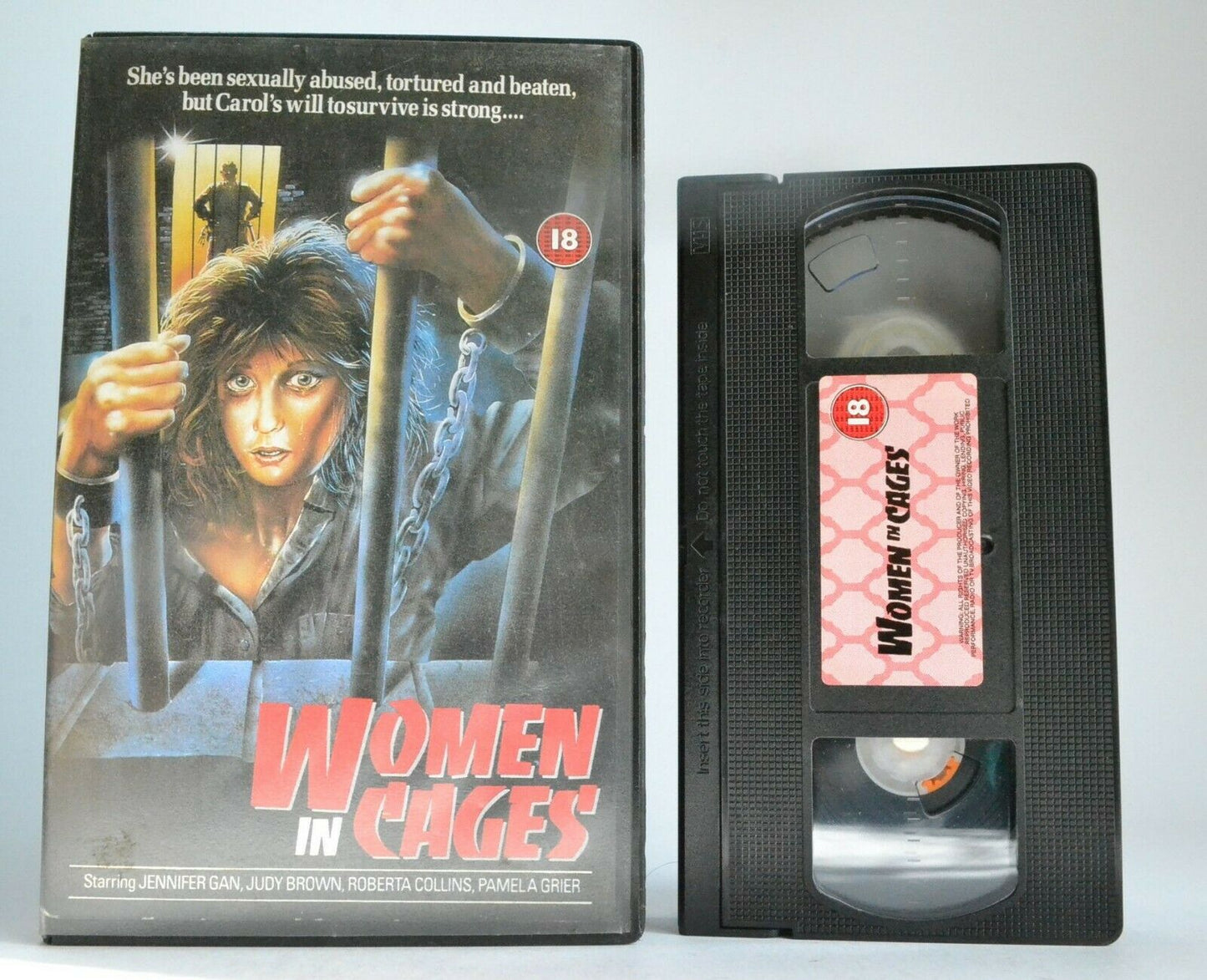 Women In Cages (Apex) - (1971) Prison Sexploitation Film - Pam Grier - Pal VHS-