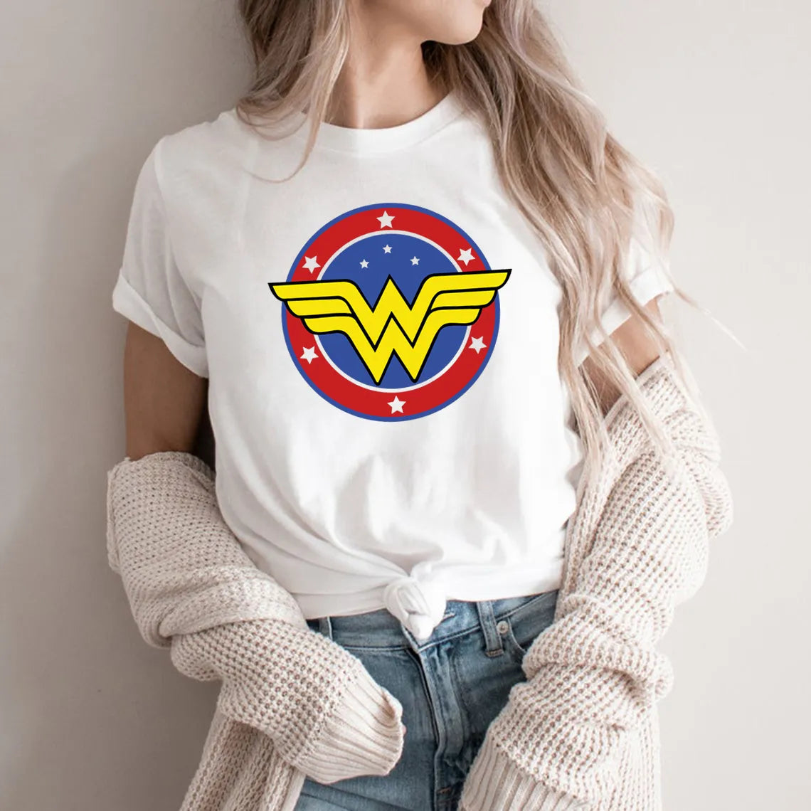 Wonder Female T-Shirt - Mother's Day Gift - Superhero Mama Tee-