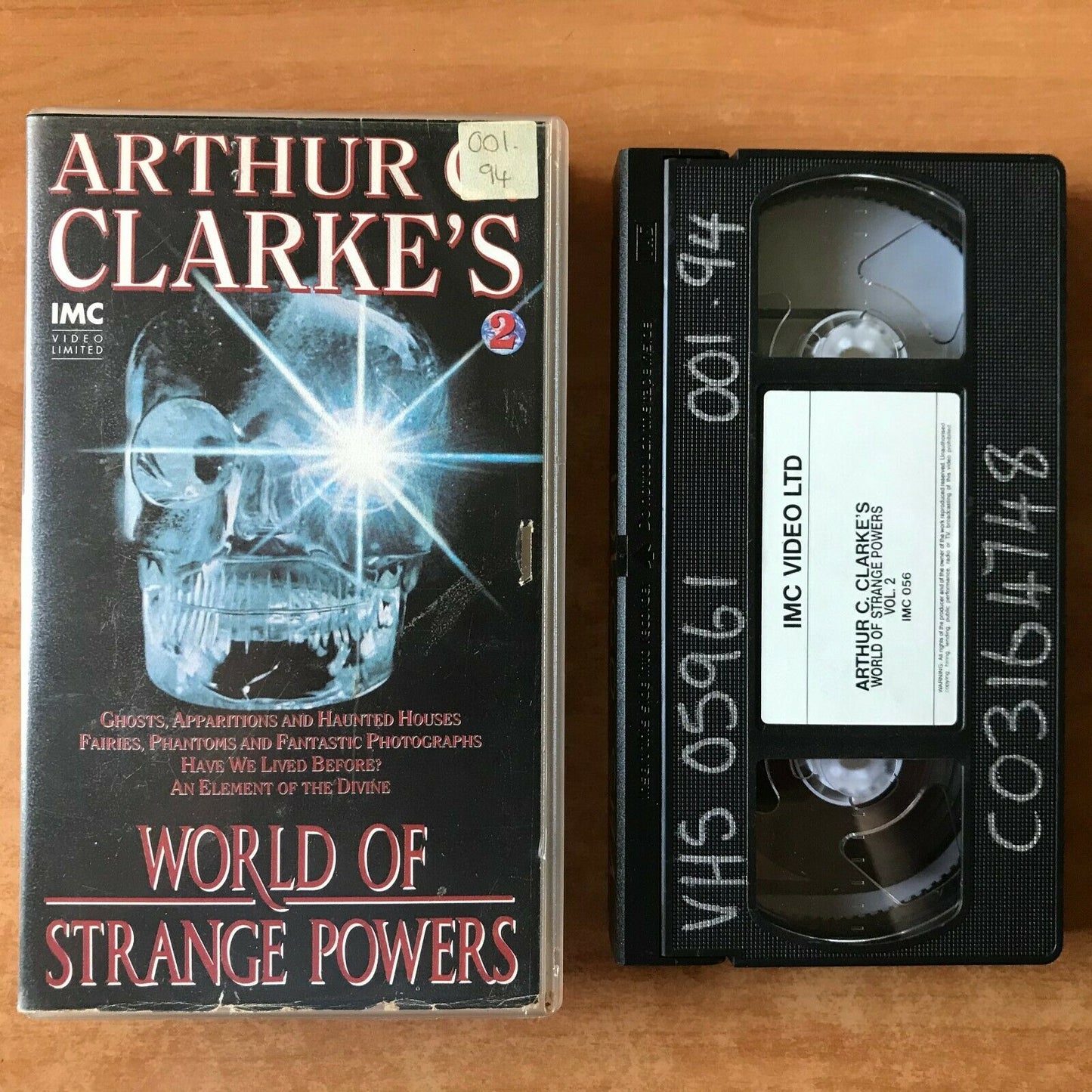 World Of Strange Powers; [Arthur C. Clarke] TV Series - Documentary - Pal VHS-