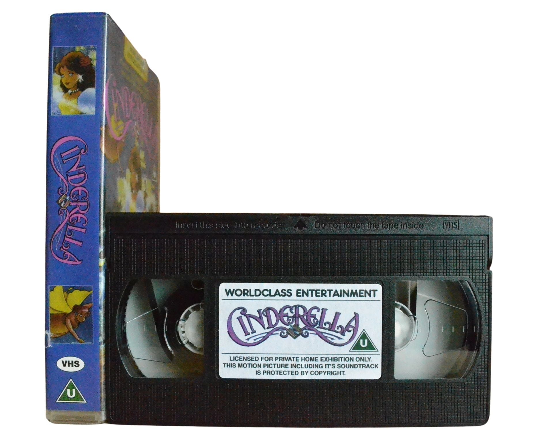 Worldclass Entertainment Cinderella - Children’s - Pal VHS-